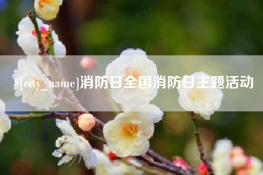 松滋消防日全国消防日主题活动