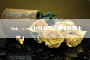 松滋中国消防学院排名前十