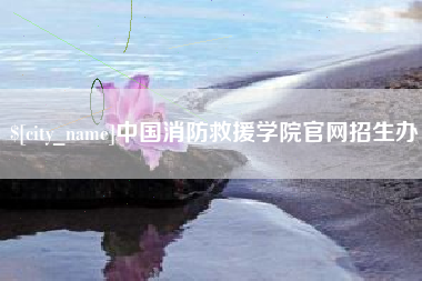 松滋中国消防救援学院官网招生办