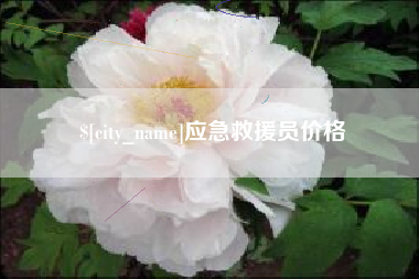 松滋应急救援员价格