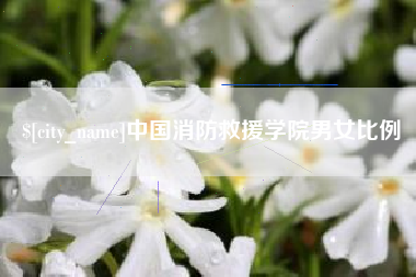 松滋中国消防救援学院男女比例