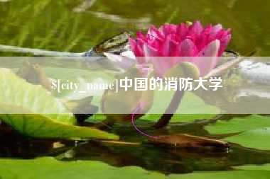 松滋中国的消防大学