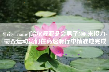 松滋哈尔滨亚冬会男子5000米接力-需要运动员们在高速滑行中精准地完成