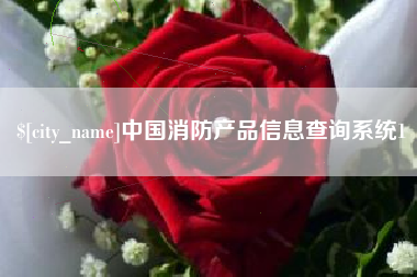 松滋中国消防产品信息查询系统1