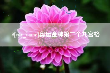 松滋奥运金牌第二个九宫格