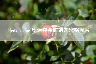 松滋奥运夺金时刻九宫格图片