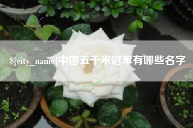 松滋中国五千米冠军有哪些名字